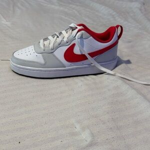 Nike Kids' Red and White Sneakers
